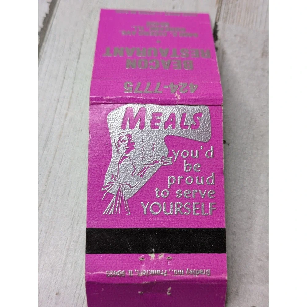N/A vintage matchbook
